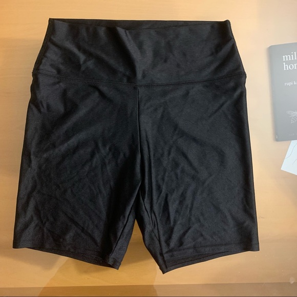 *SOLD* Garage Ultra High Rise Shiny Bike Short - Picture 4 of 6